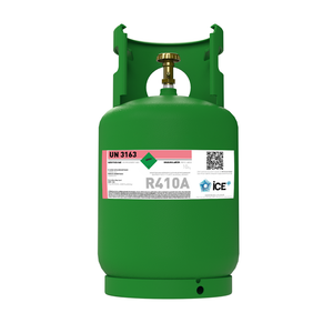 R410A Klimagas Kältemittel Füllgewicht 10 Kg Aufladbarem Zylinder 1/4 Anschluss