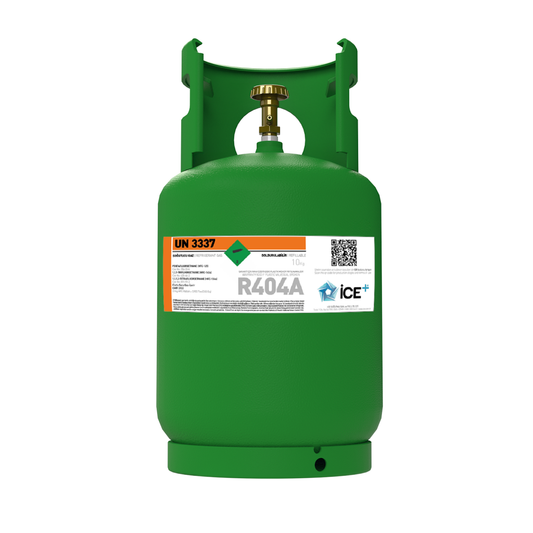 R404A Klimagas Kältemittel 10 kg aufladbarer Zylinder mit 1/4 Anschluss