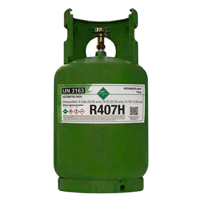 R407H Kältemittel 10 kg wiederbefüllbarer Zylinder