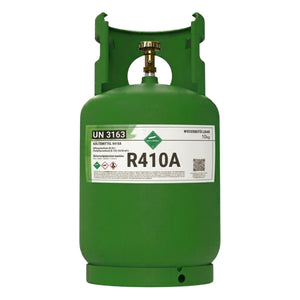 R410A Klimagas Kältemittel 10 kg aufladbarer Zylinder mit 1/4 Anschluss