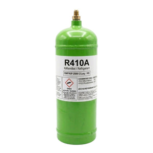 R410A Klimagas Kältemittel 1800 gr aufladbarer Zylinder mit 1/4 Anschluss