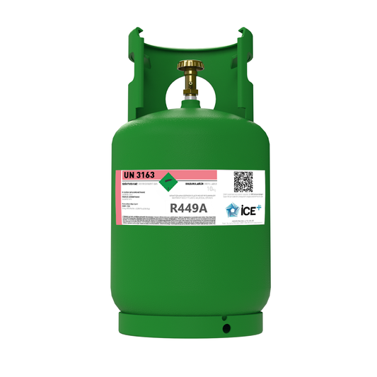 R449A Klimagas Kältemittel 10 kg aufladbarer Zylinder mit 1/4 Anschluss