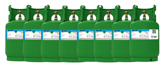 Leere Flasche  Klimagas Kältemittel Füllgewicht  Aufladbarem  Zylinder  1/4 Anschluss