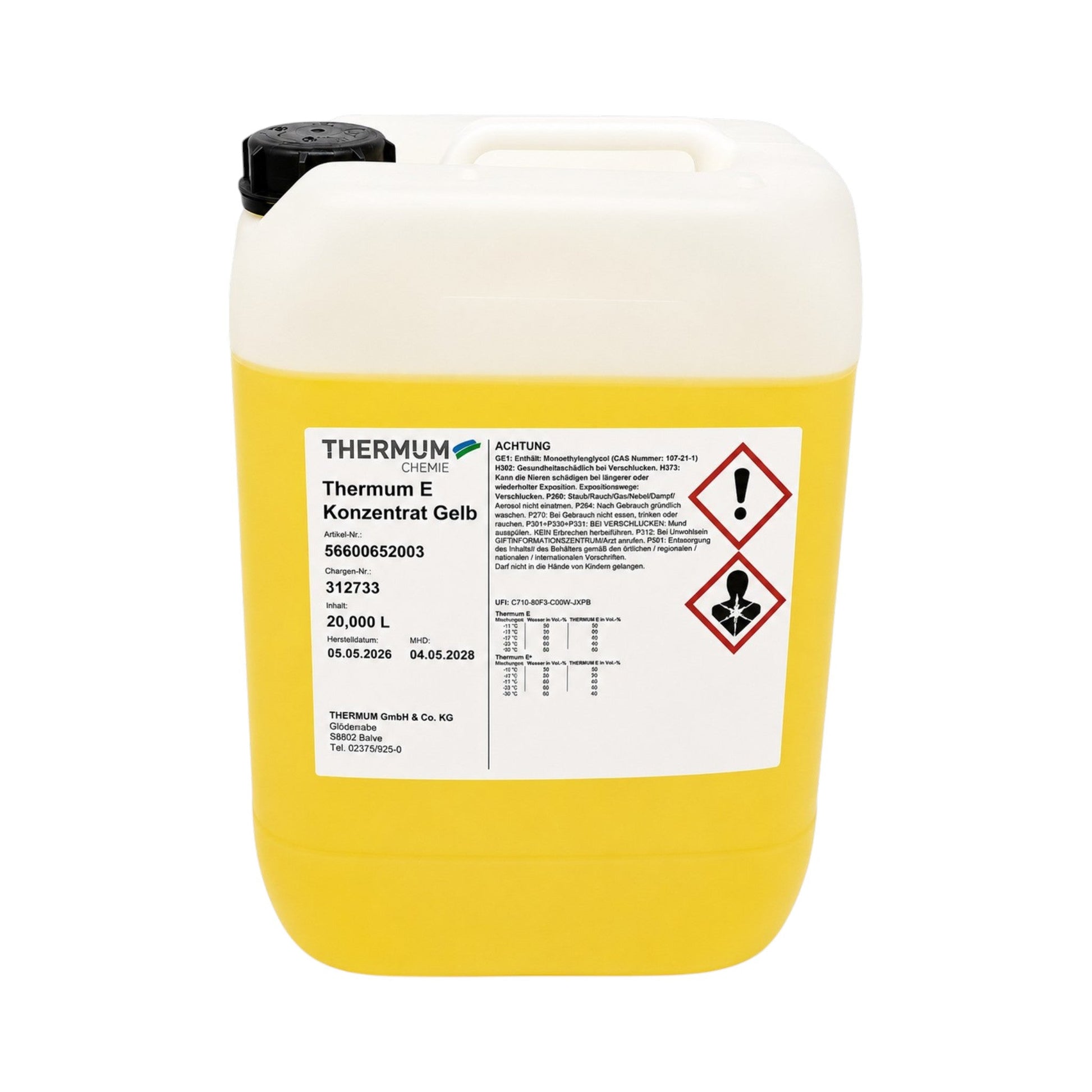 Monoethylenglykol MEG 20-Liter-Kanister